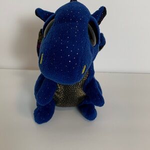 Ty Beanie Boos Saffire Plush 6” Blue Dragon